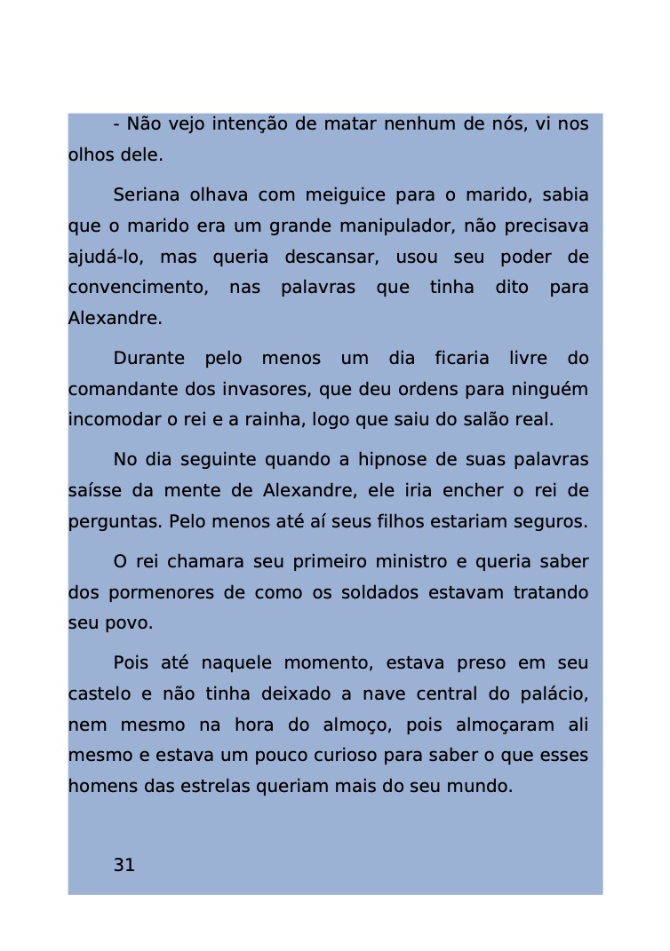 Página 241 - Livro Amanda e os Nanorobôs para Ler e Baixar em PDF para imprimir