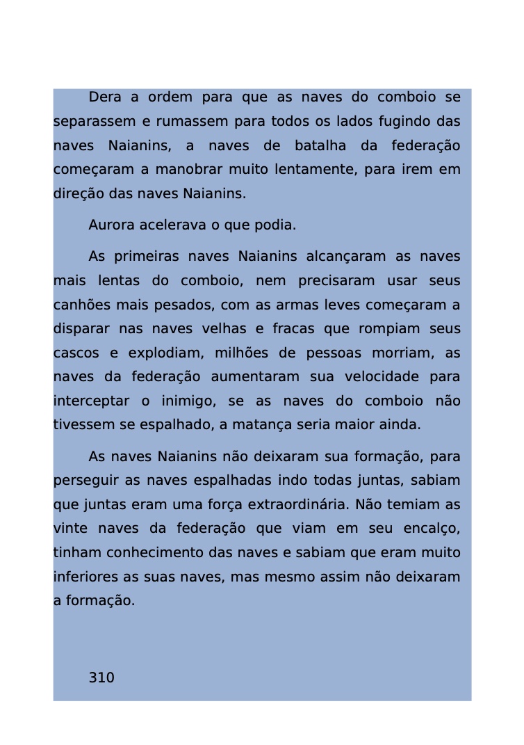 Página 242 - Livro Amanda e os Nanorobôs para Ler e Baixar em PDF para imprimir