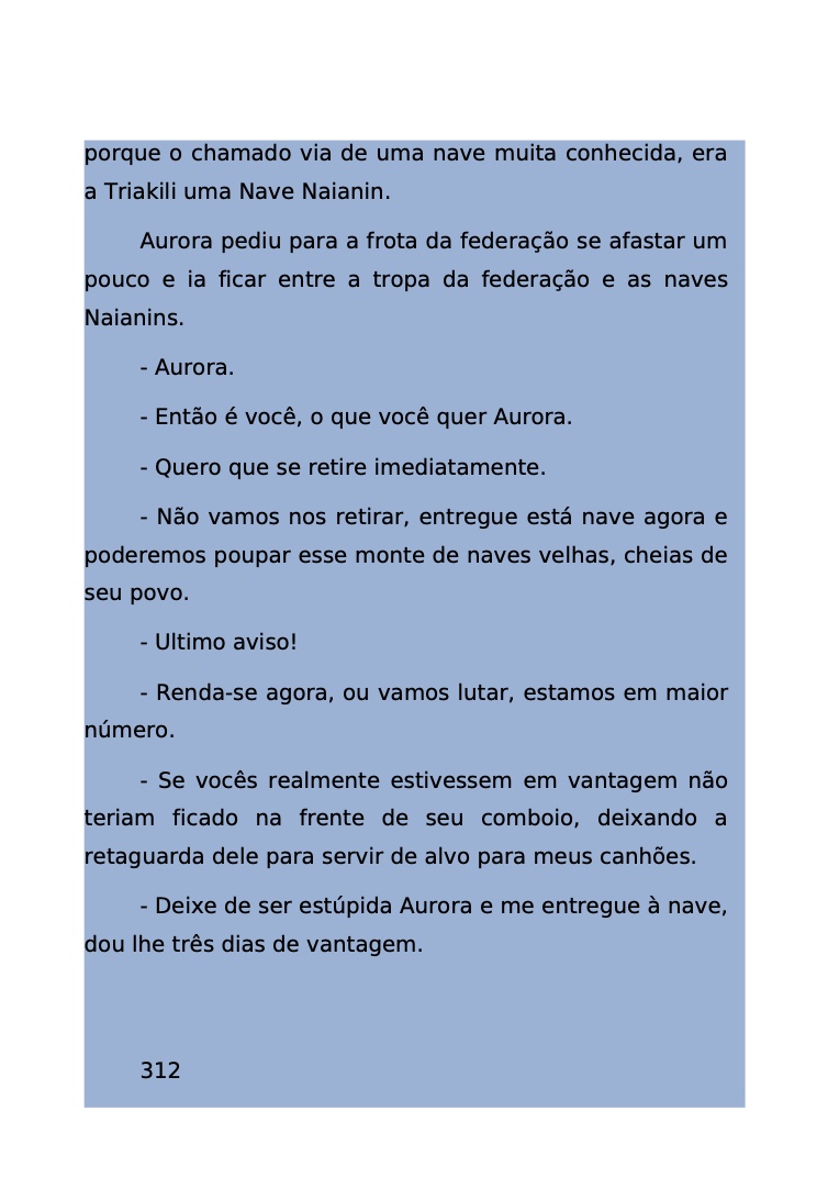Página 244 - Livro Amanda e os Nanorobôs para Ler e Baixar em PDF para imprimir