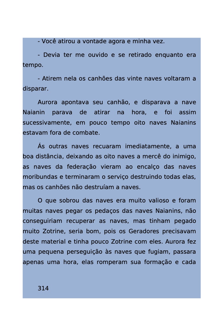 Página 246 - Livro Amanda e os Nanorobôs para Ler e Baixar em PDF para imprimir