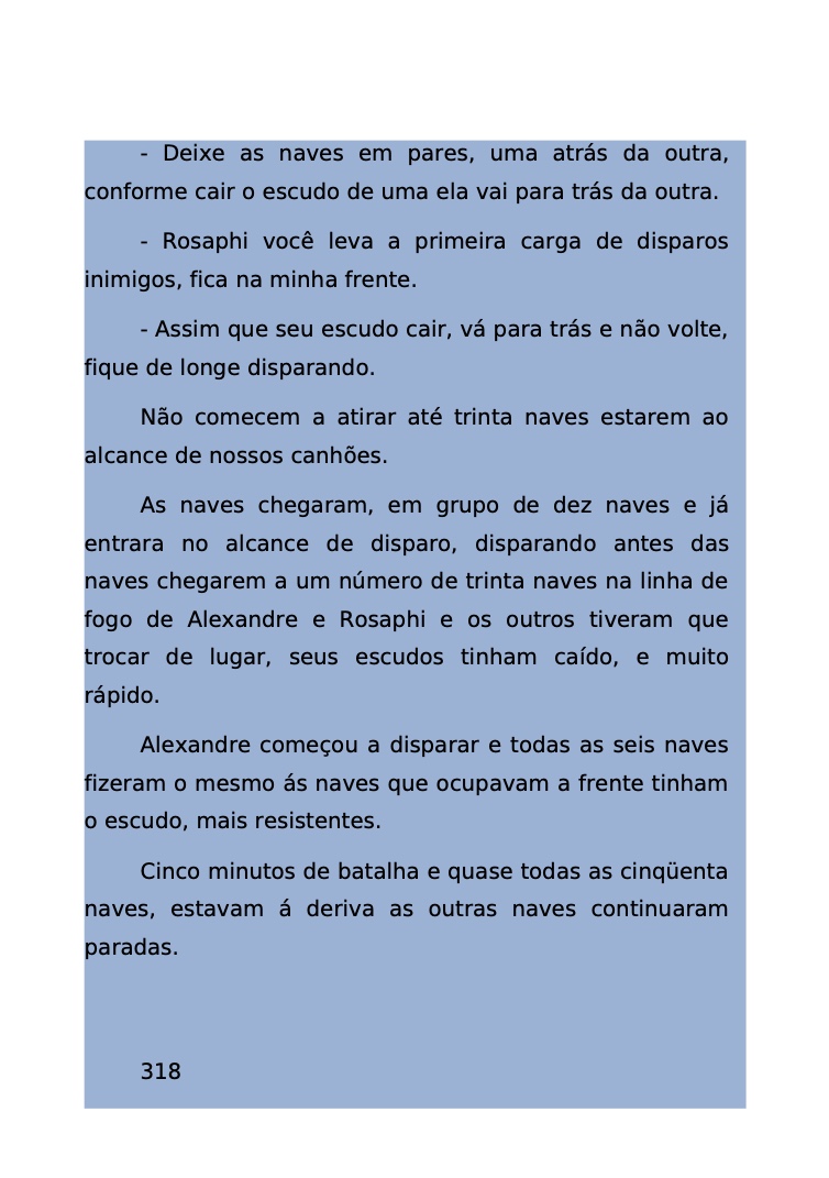 Página 250 - Livro Amanda e os Nanorobôs para Ler e Baixar em PDF para imprimir
