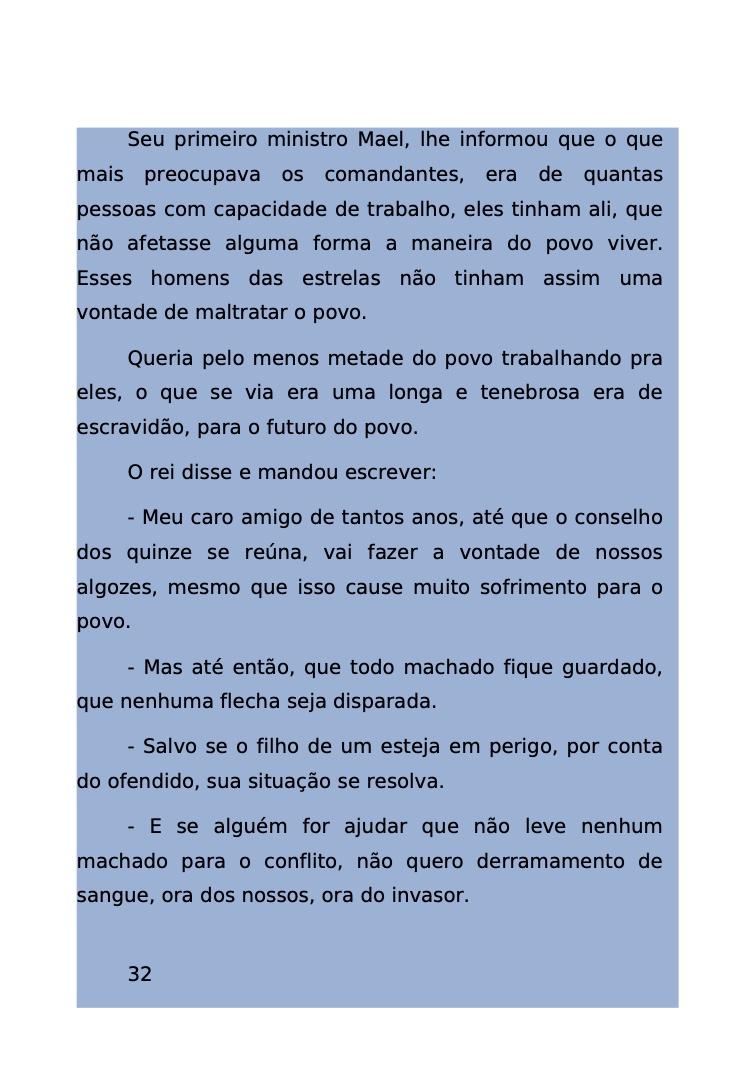 Página 252 - Livro Amanda e os Nanorobôs para Ler e Baixar em PDF para imprimir