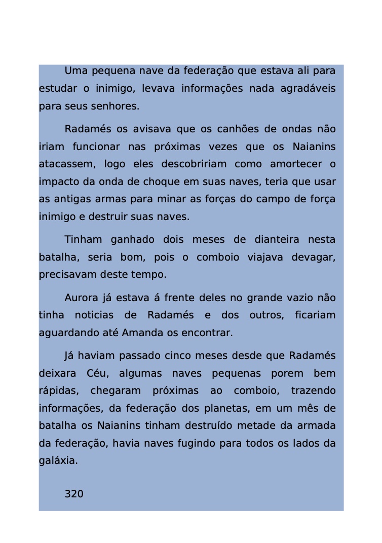 Página 253 - Livro Amanda e os Nanorobôs para Ler e Baixar em PDF para imprimir