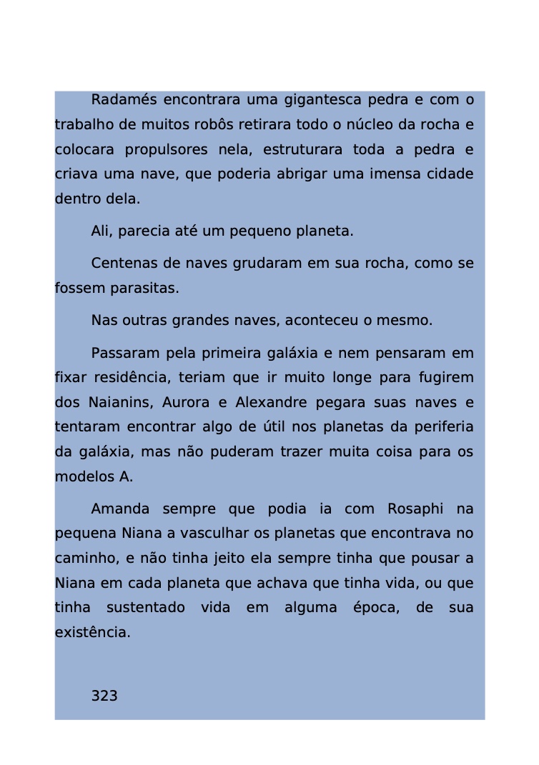 Página 256 - Livro Amanda e os Nanorobôs para Ler e Baixar em PDF para imprimir