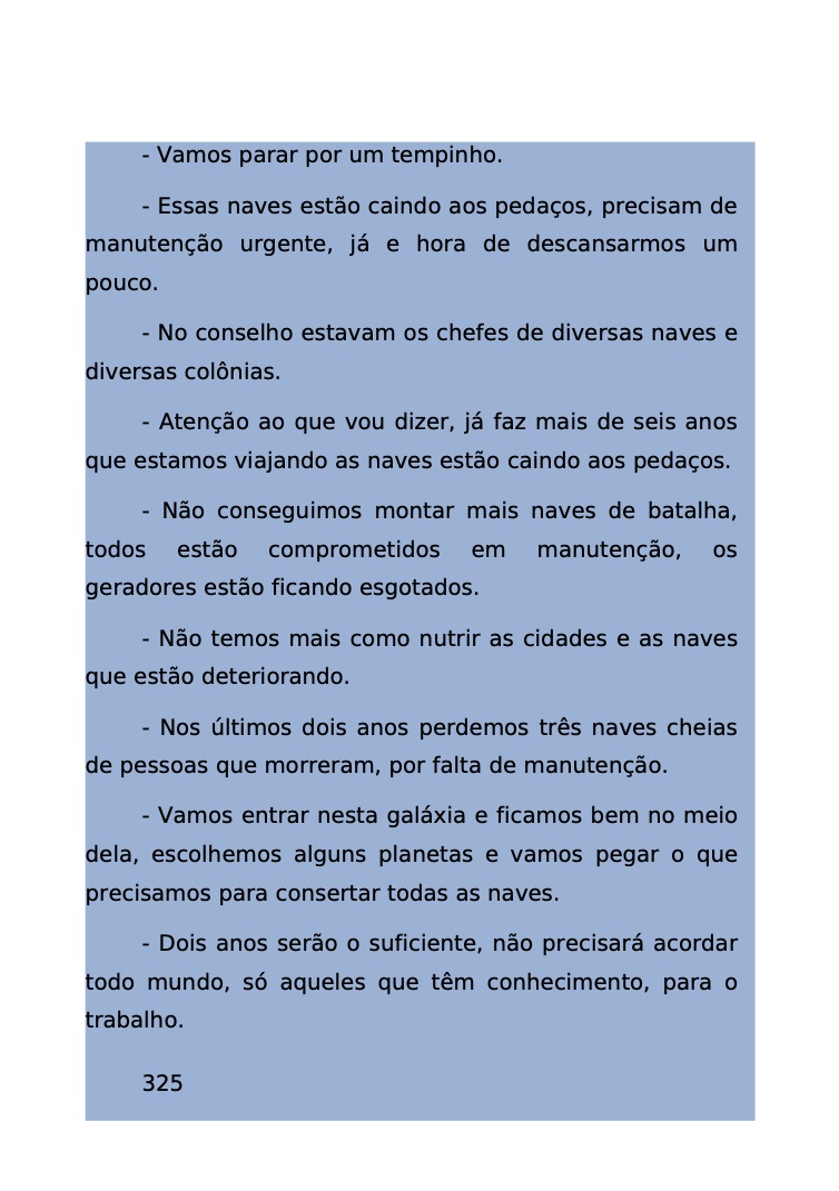 Página 258 - Livro Amanda e os Nanorobôs para Ler e Baixar em PDF para imprimir