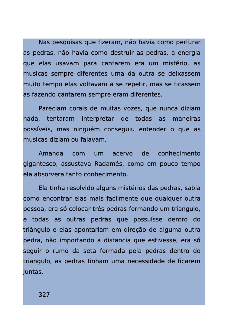 Página 260 - Livro Amanda e os Nanorobôs para Ler e Baixar em PDF para imprimir