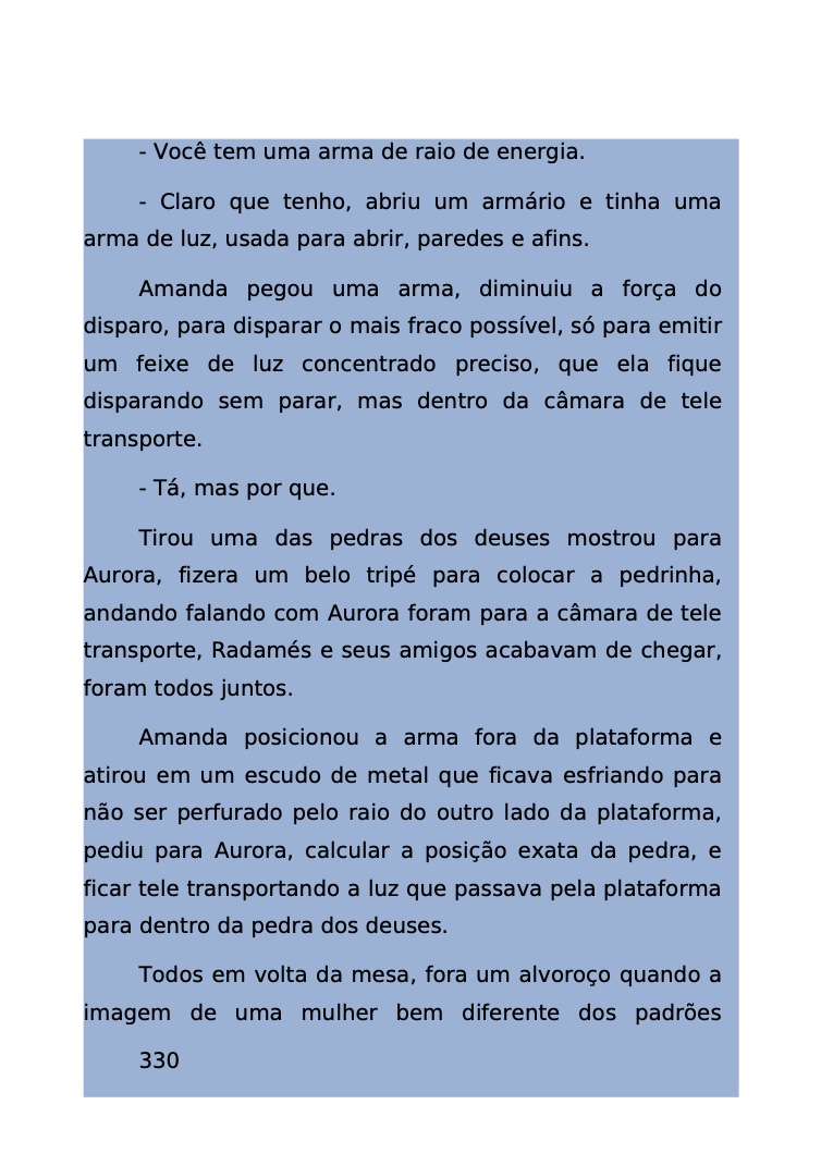 Página 264 - Livro Amanda e os Nanorobôs para Ler e Baixar em PDF para imprimir