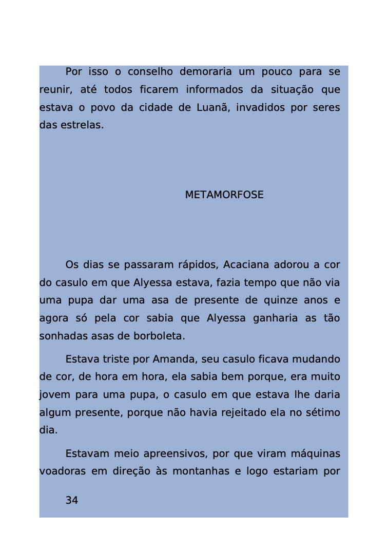 Página 274 - Livro Amanda e os Nanorobôs para Ler e Baixar em PDF para imprimir
