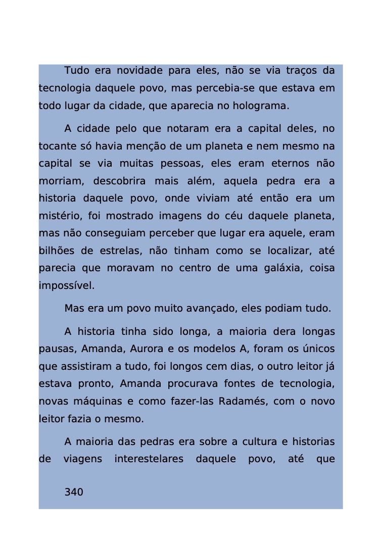 Página 275 - Livro Amanda e os Nanorobôs para Ler e Baixar em PDF para imprimir