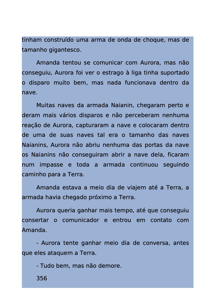 Página 292 - Livro Amanda e os Nanorobôs para Ler e Baixar em PDF para imprimir