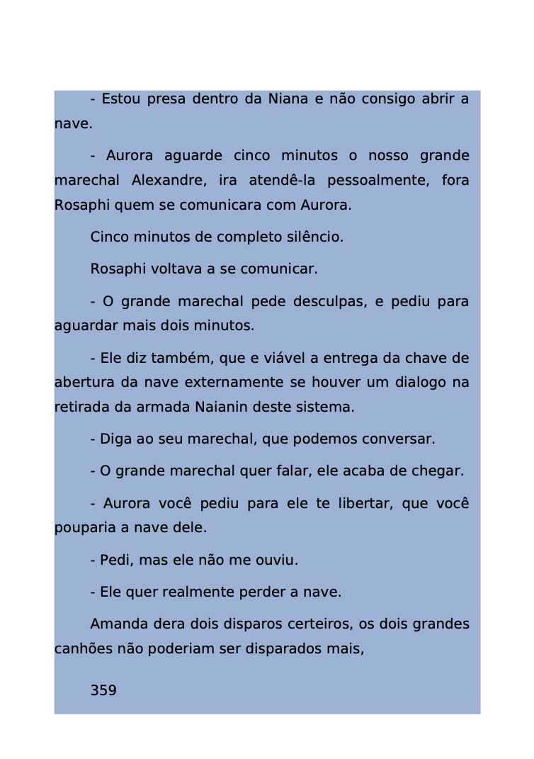 Página 295 - Livro Amanda e os Nanorobôs para Ler e Baixar em PDF para imprimir