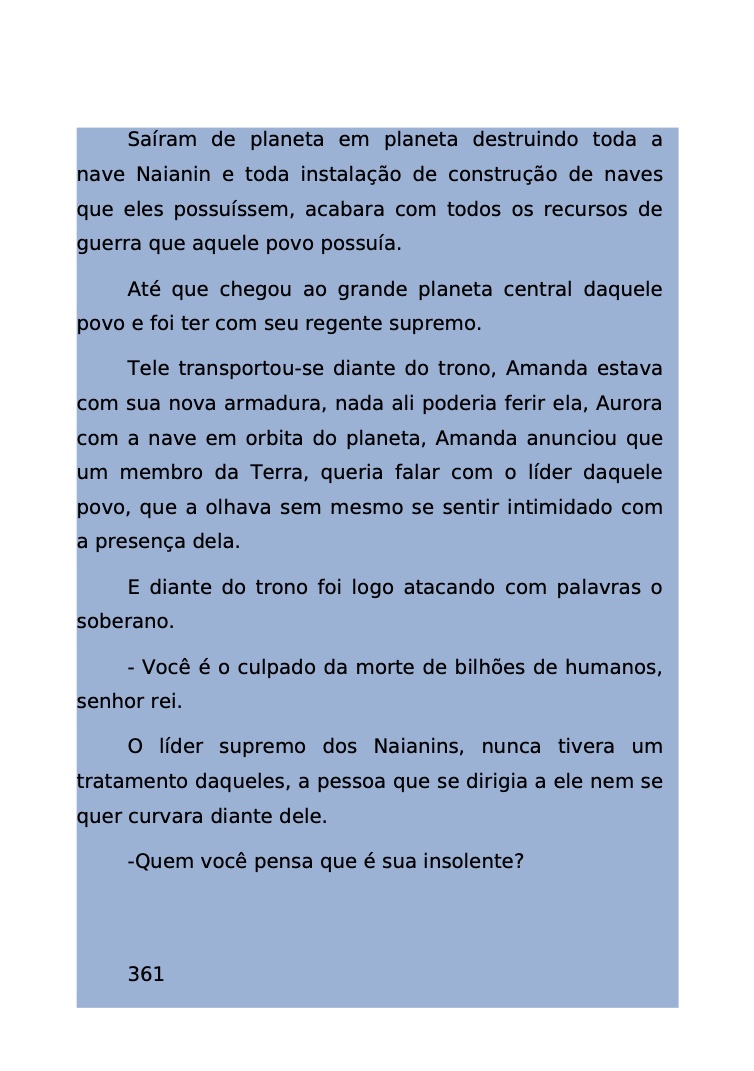 Página 298 - Livro Amanda e os Nanorobôs para Ler e Baixar em PDF para imprimir