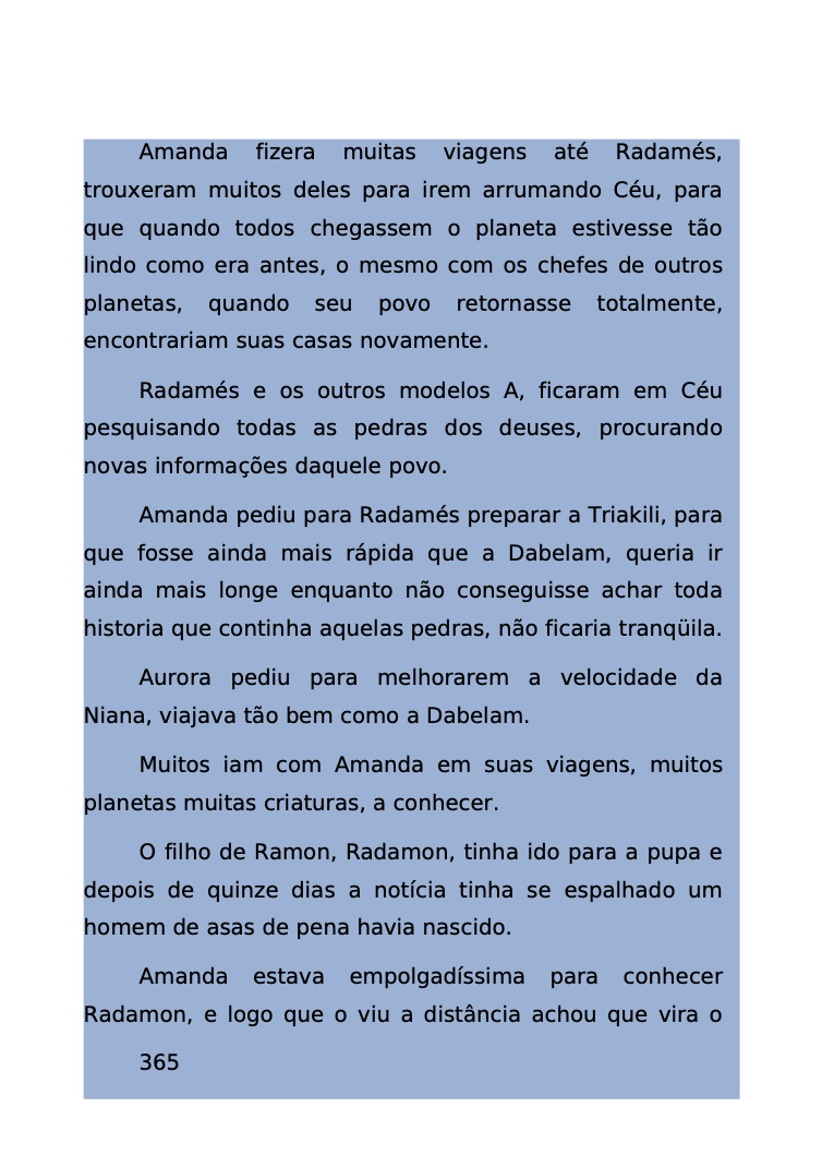 Página 302 - Livro Amanda e os Nanorobôs para Ler e Baixar em PDF para imprimir
