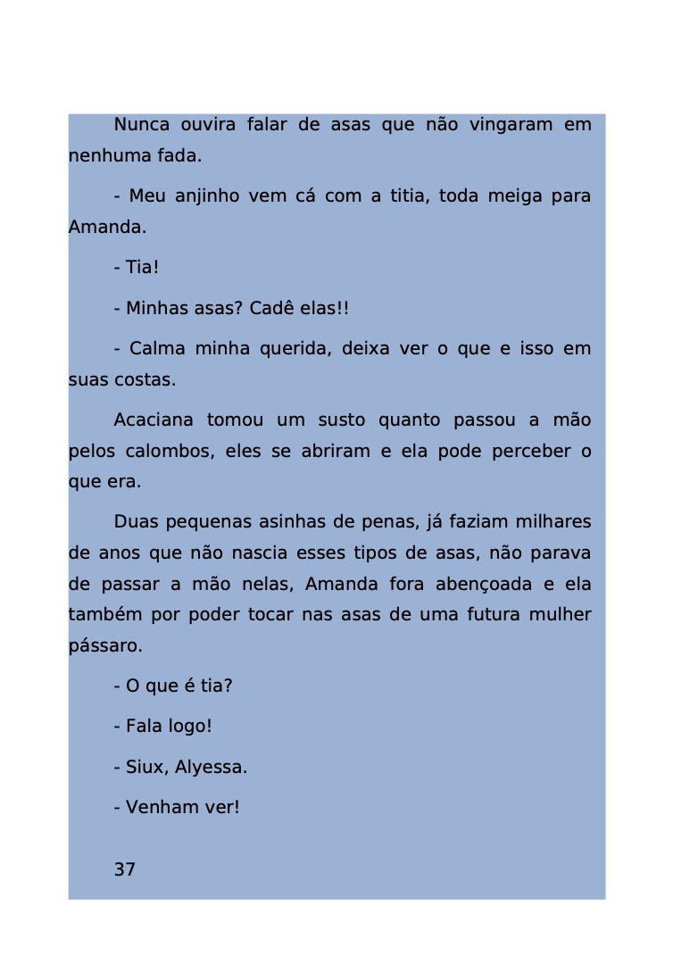 Página 307 - Livro Amanda e os Nanorobôs para Ler e Baixar em PDF para imprimir
