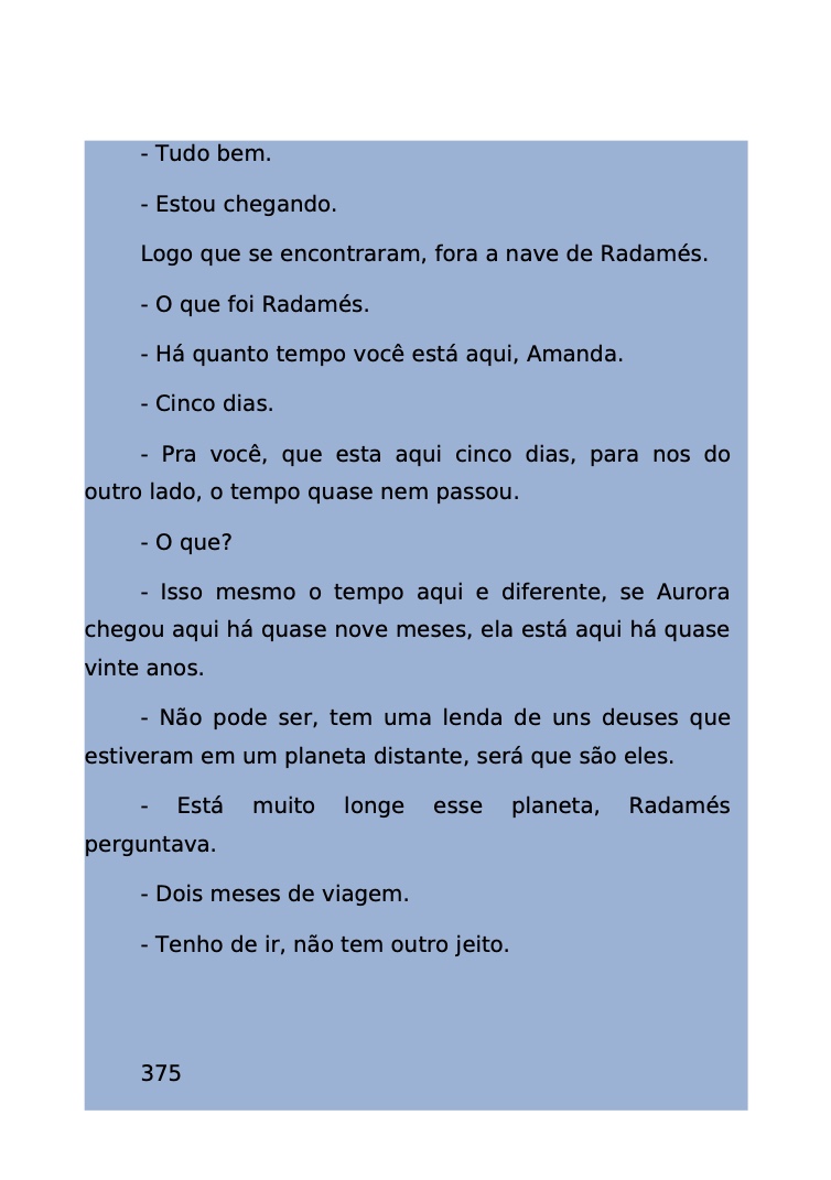 Página 313 - Livro Amanda e os Nanorobôs para Ler e Baixar em PDF para imprimir