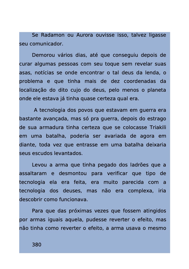 Página 319 - Livro Amanda e os Nanorobôs para Ler e Baixar em PDF para imprimir