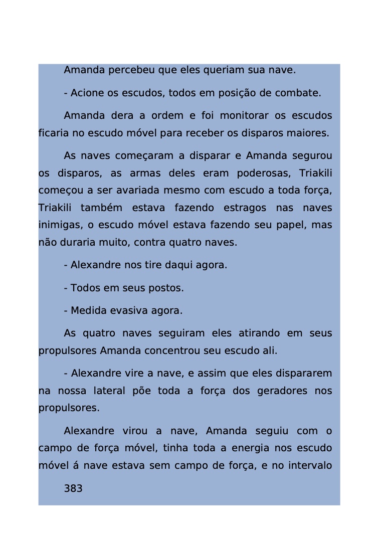 Página 322 - Livro Amanda e os Nanorobôs para Ler e Baixar em PDF para imprimir