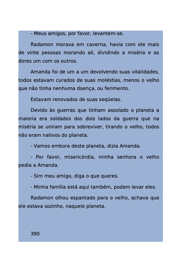 Página 330 - Livro Amanda e os Nanorobôs para Ler e Baixar em PDF para imprimir