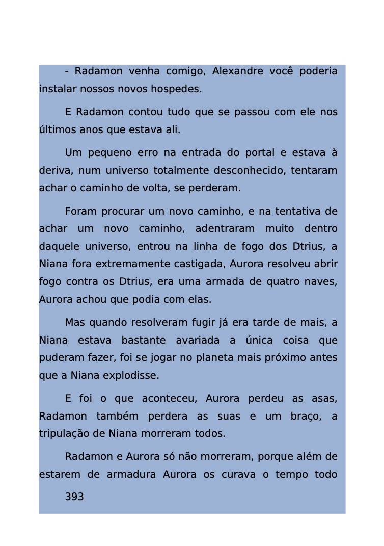 Página 333 - Livro Amanda e os Nanorobôs para Ler e Baixar em PDF para imprimir