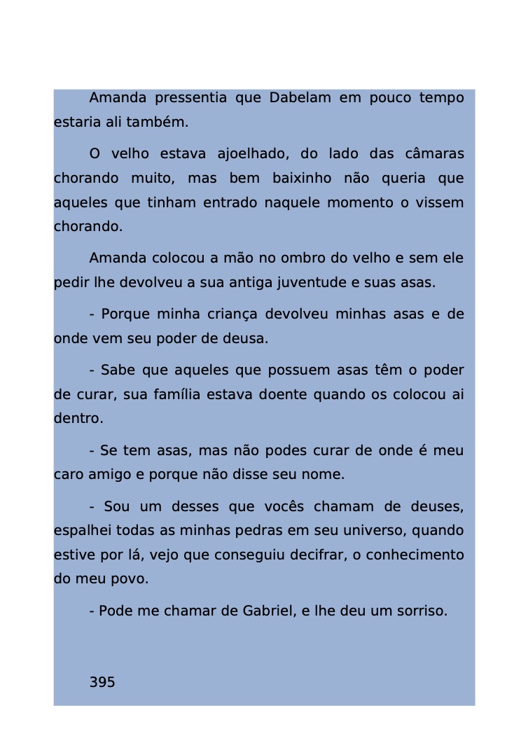 Página 335 - Livro Amanda e os Nanorobôs para Ler e Baixar em PDF para imprimir