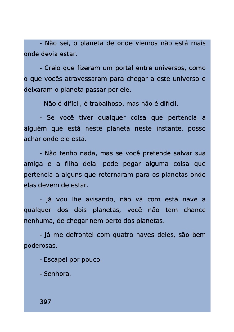 Página 337 - Livro Amanda e os Nanorobôs para Ler e Baixar em PDF para imprimir