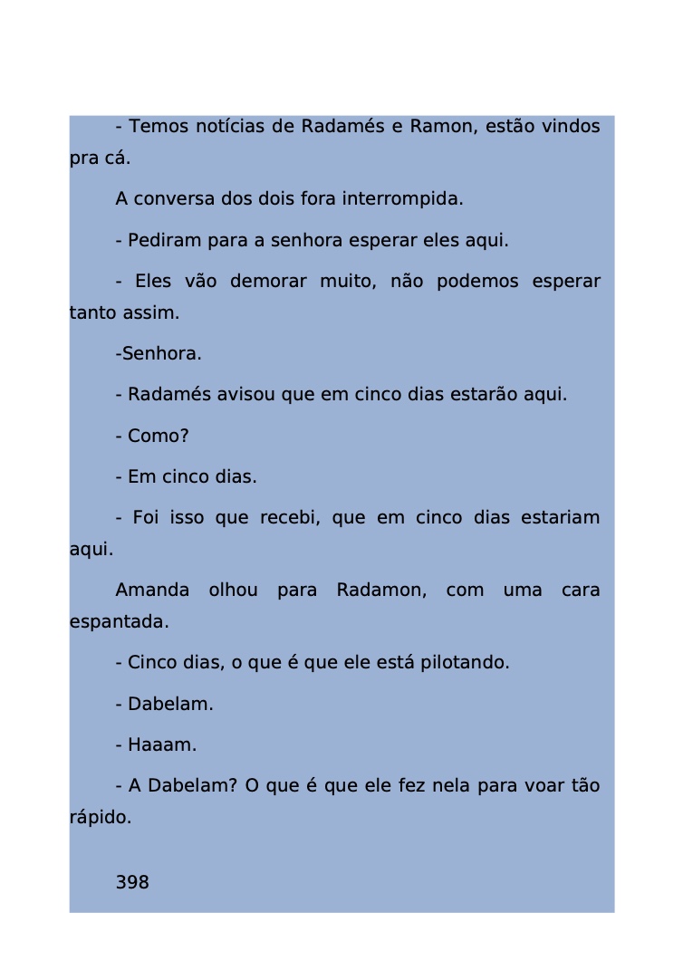 Página 338 - Livro Amanda e os Nanorobôs para Ler e Baixar em PDF para imprimir