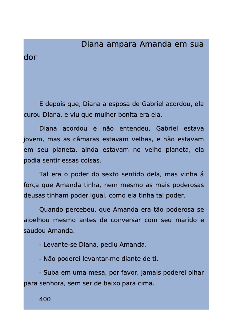 Página 341 - Livro Amanda e os Nanorobôs para Ler e Baixar em PDF para imprimir