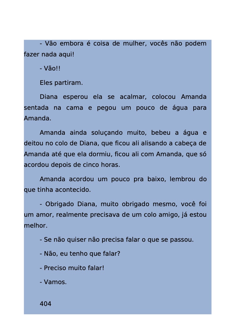 Página 345 - Livro Amanda e os Nanorobôs para Ler e Baixar em PDF para imprimir