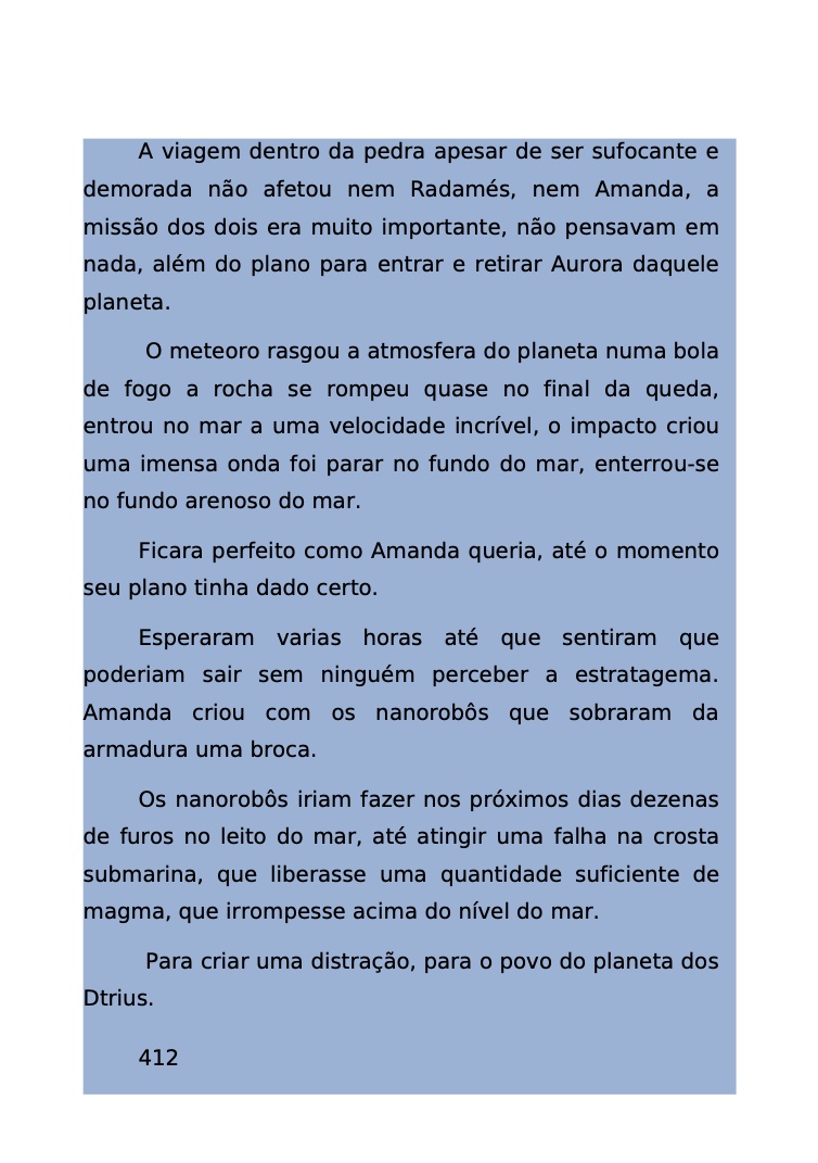 Página 354 - Livro Amanda e os Nanorobôs para Ler e Baixar em PDF para imprimir