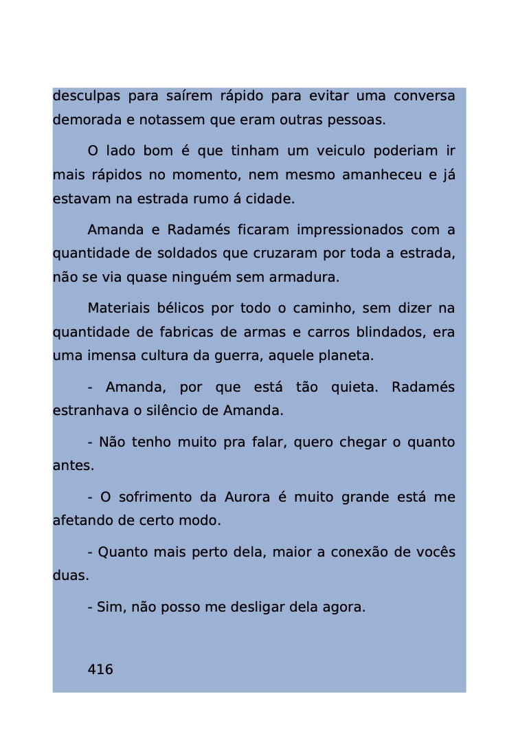 Página 358 - Livro Amanda e os Nanorobôs para Ler e Baixar em PDF para imprimir