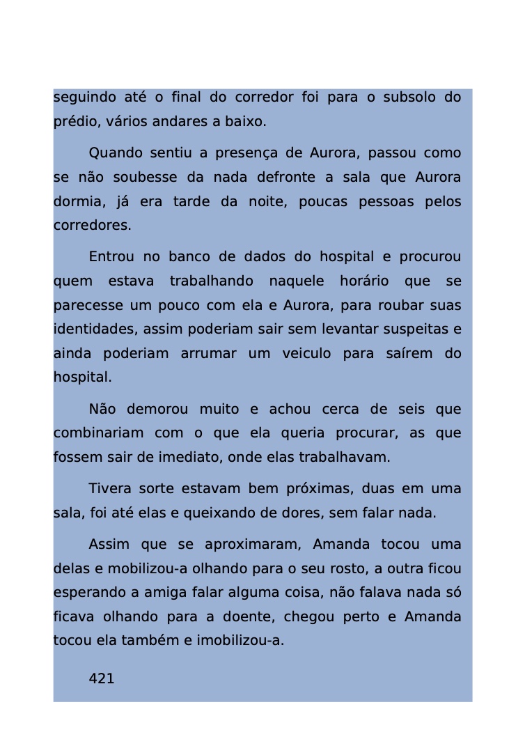 Página 364 - Livro Amanda e os Nanorobôs para Ler e Baixar em PDF para imprimir