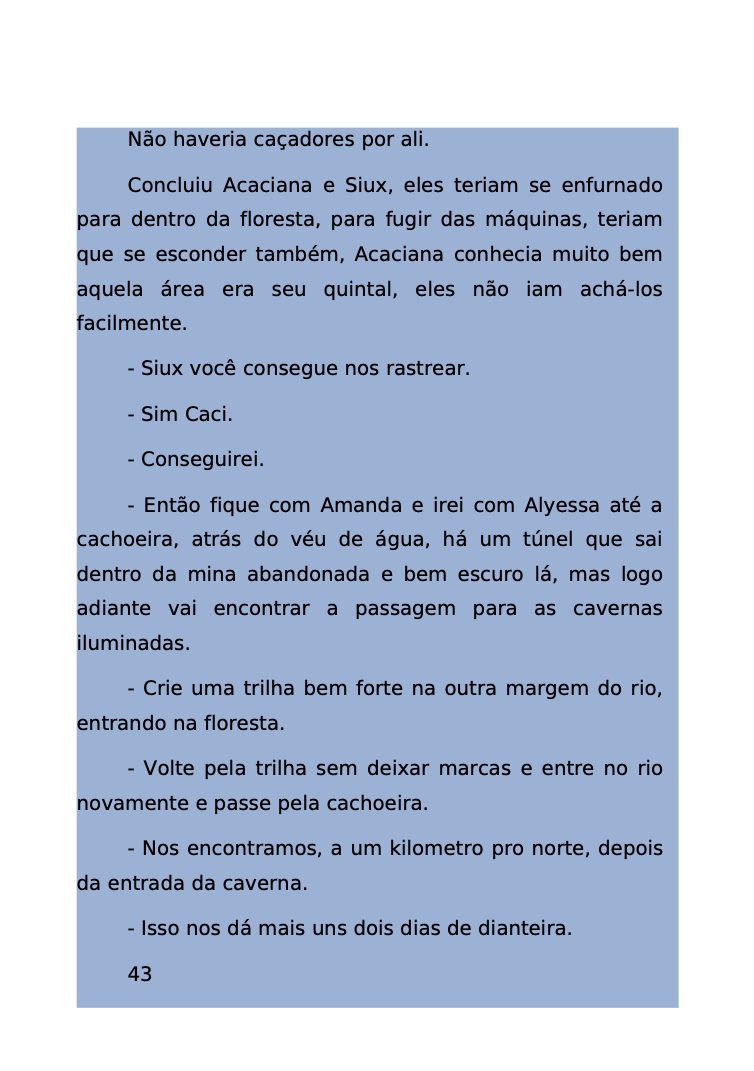 Página 373 - Livro Amanda e os Nanorobôs para Ler e Baixar em PDF para imprimir