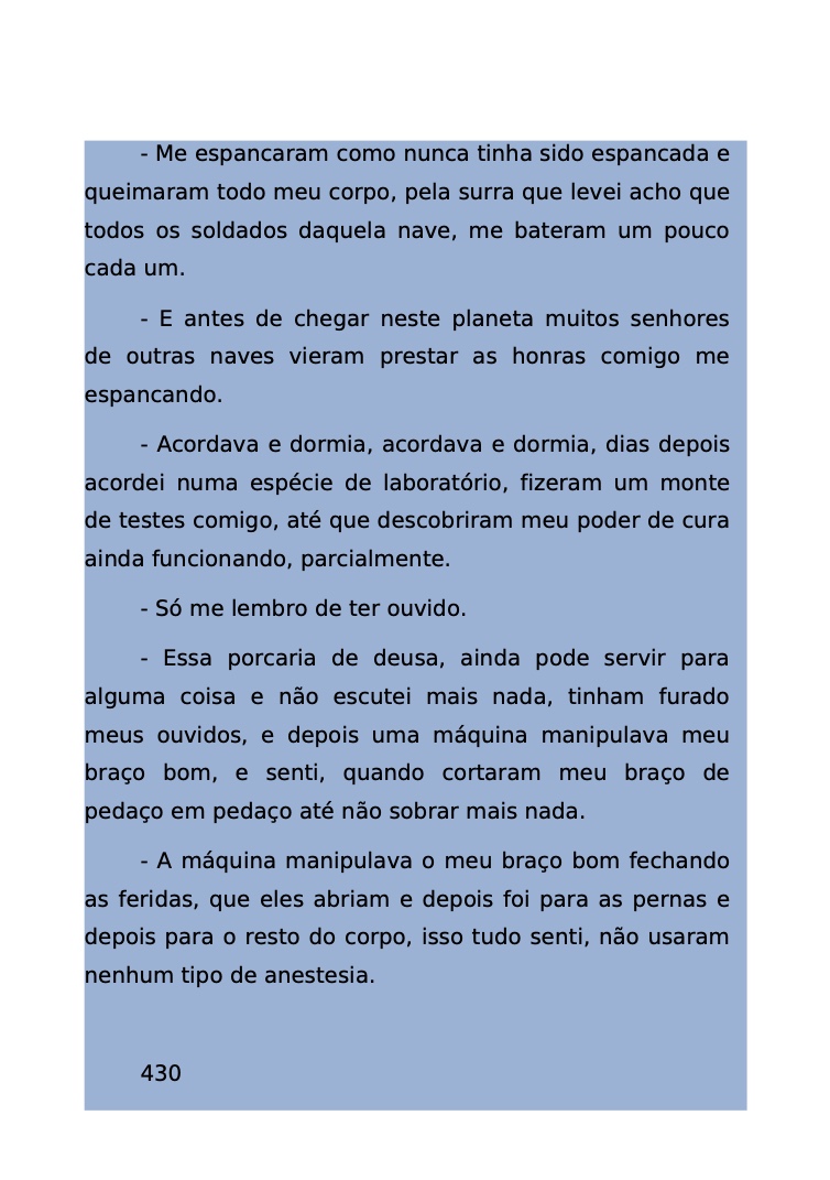 Página 374 - Livro Amanda e os Nanorobôs para Ler e Baixar em PDF para imprimir