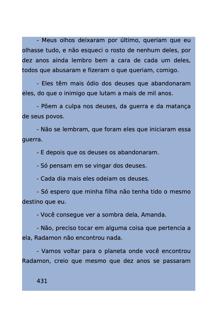 Página 375 - Livro Amanda e os Nanorobôs para Ler e Baixar em PDF para imprimir