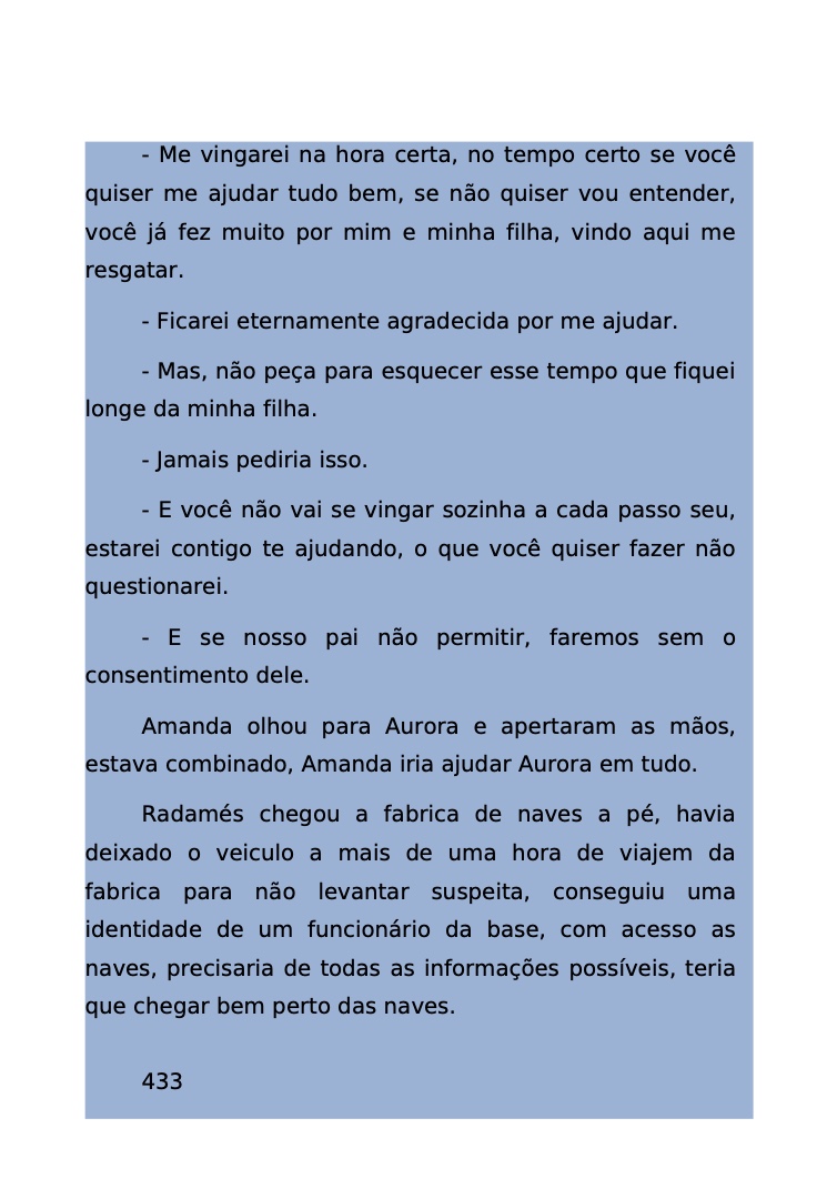Página 377 - Livro Amanda e os Nanorobôs para Ler e Baixar em PDF para imprimir