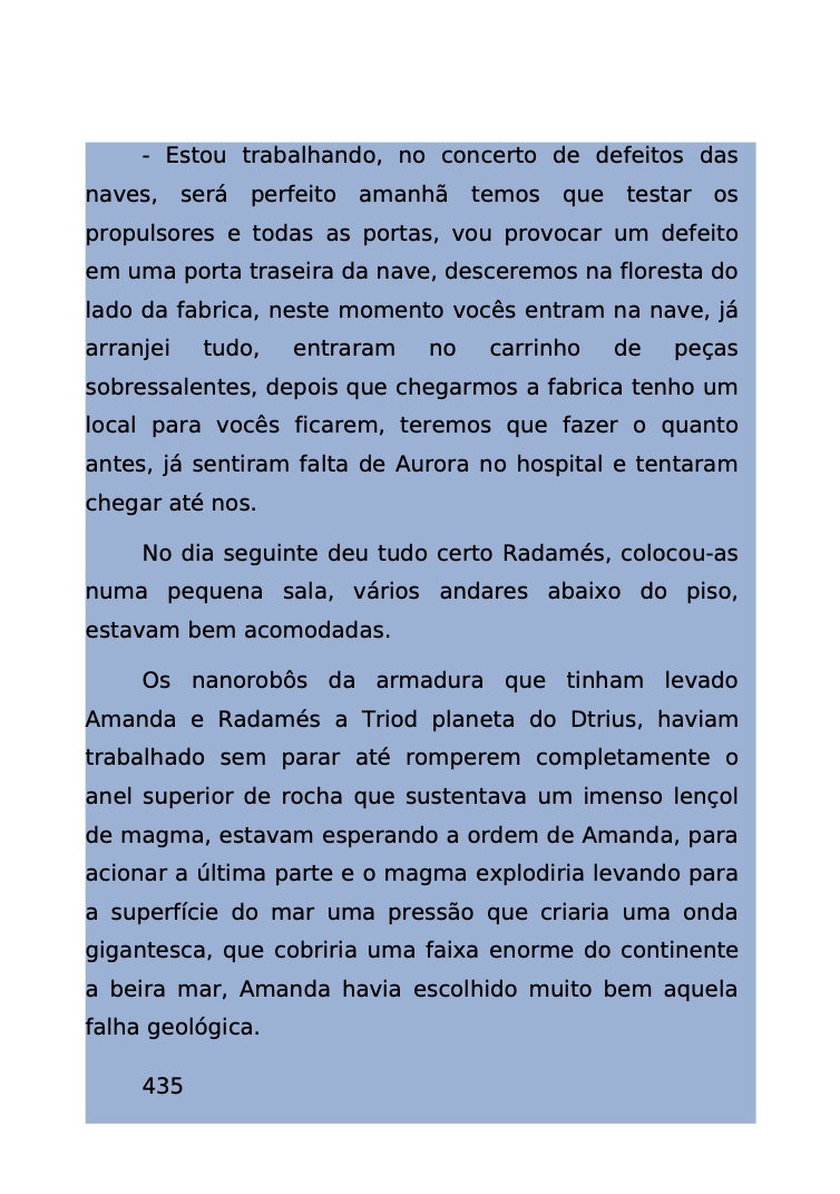 Página 379 - Livro Amanda e os Nanorobôs para Ler e Baixar em PDF para imprimir