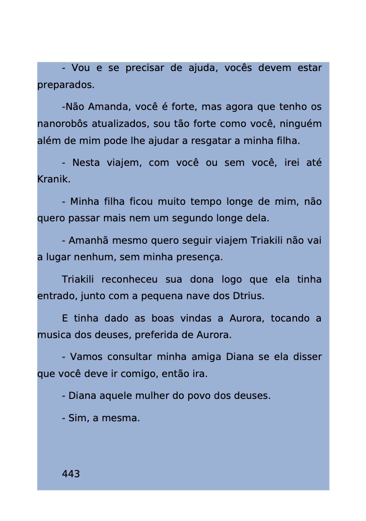 Página 388 - Livro Amanda e os Nanorobôs para Ler e Baixar em PDF para imprimir