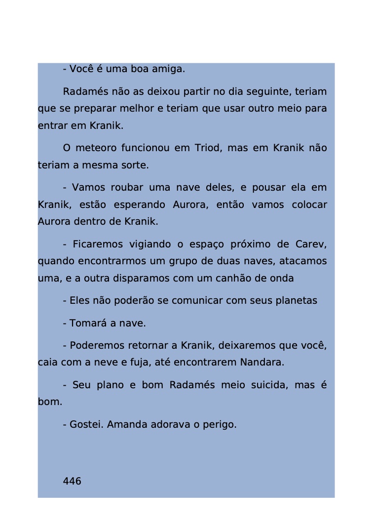 Página 391 - Livro Amanda e os Nanorobôs para Ler e Baixar em PDF para imprimir