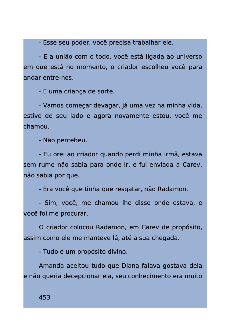 Página 399 - Livro Amanda e os Nanorobôs para Ler e Baixar em PDF para imprimir
