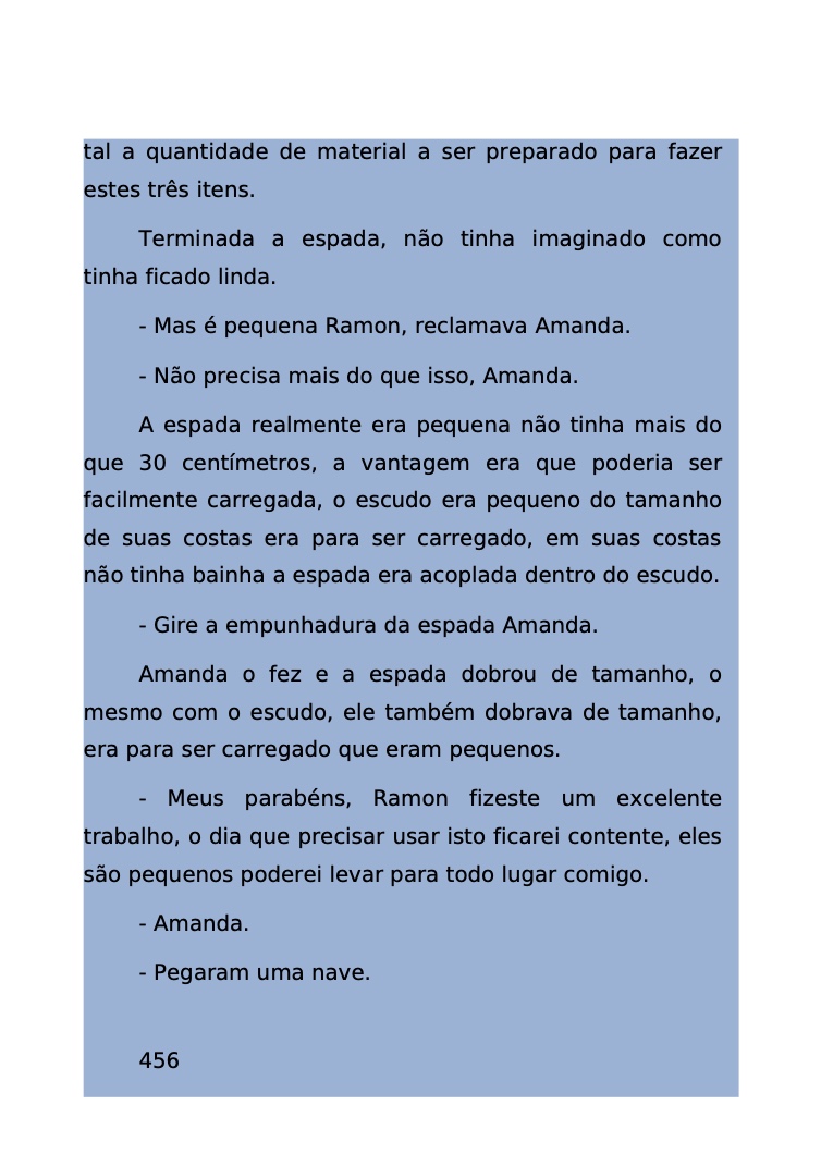 Página 402 - Livro Amanda e os Nanorobôs para Ler e Baixar em PDF para imprimir