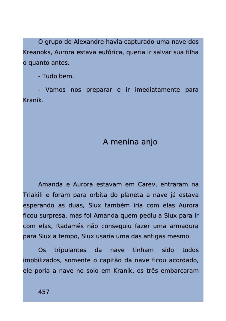 Página 403 - Livro Amanda e os Nanorobôs para Ler e Baixar em PDF para imprimir