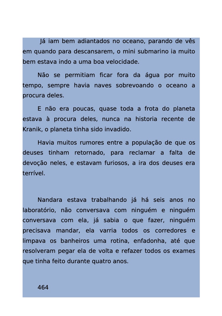 Página 411 - Livro Amanda e os Nanorobôs para Ler e Baixar em PDF para imprimir