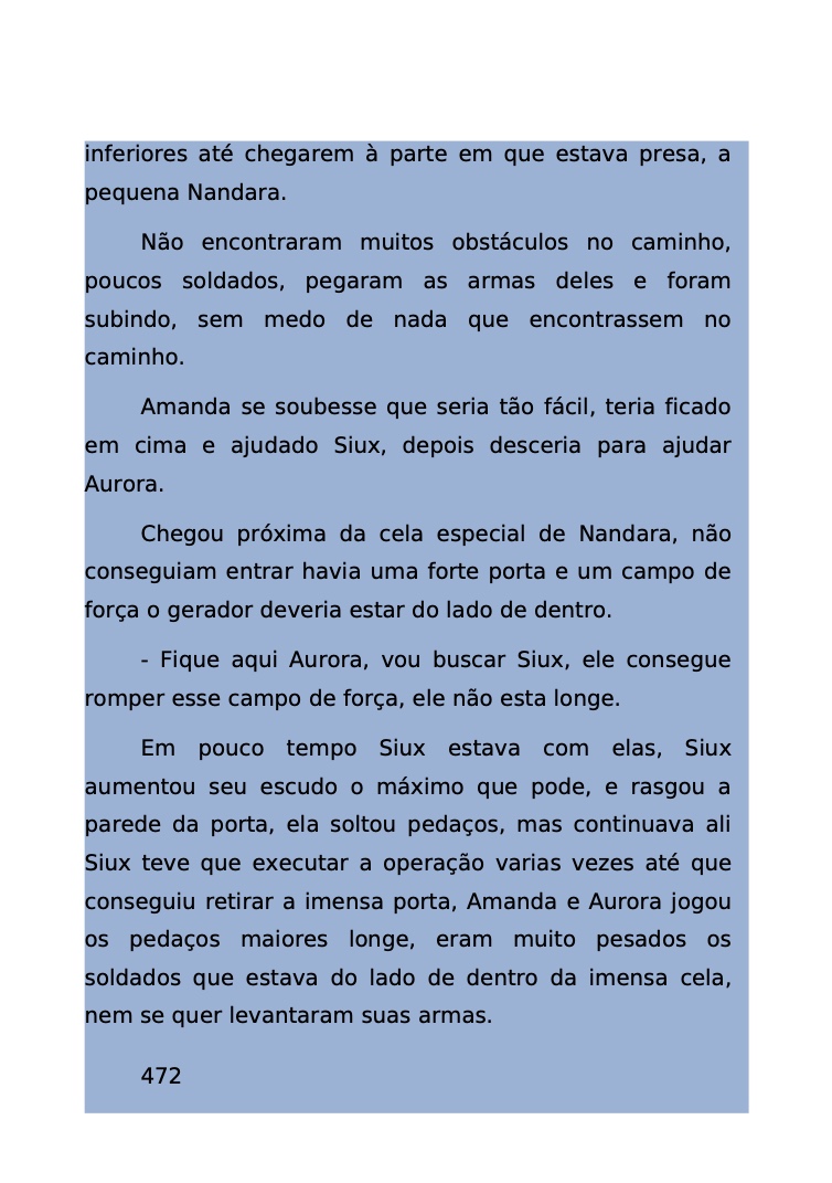 Página 420 - Livro Amanda e os Nanorobôs para Ler e Baixar em PDF para imprimir