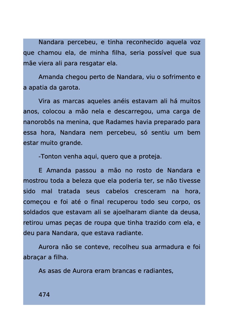Página 422 - Livro Amanda e os Nanorobôs para Ler e Baixar em PDF para imprimir