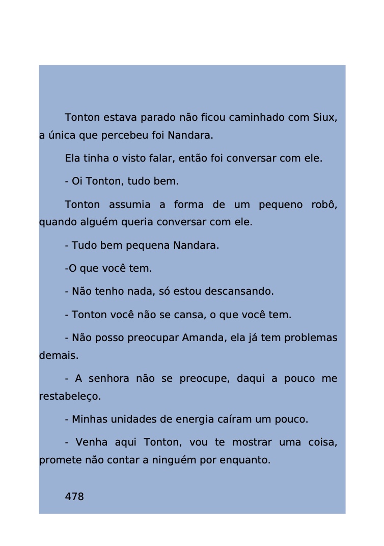 Página 426 - Livro Amanda e os Nanorobôs para Ler e Baixar em PDF para imprimir