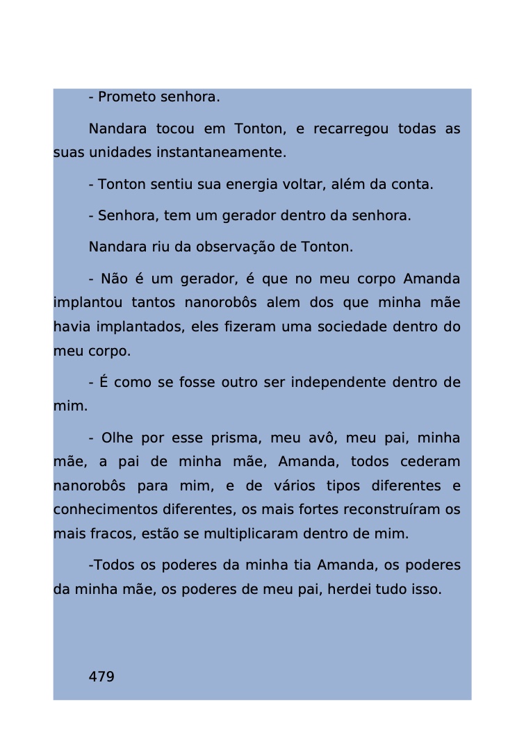 Página 427 - Livro Amanda e os Nanorobôs para Ler e Baixar em PDF para imprimir