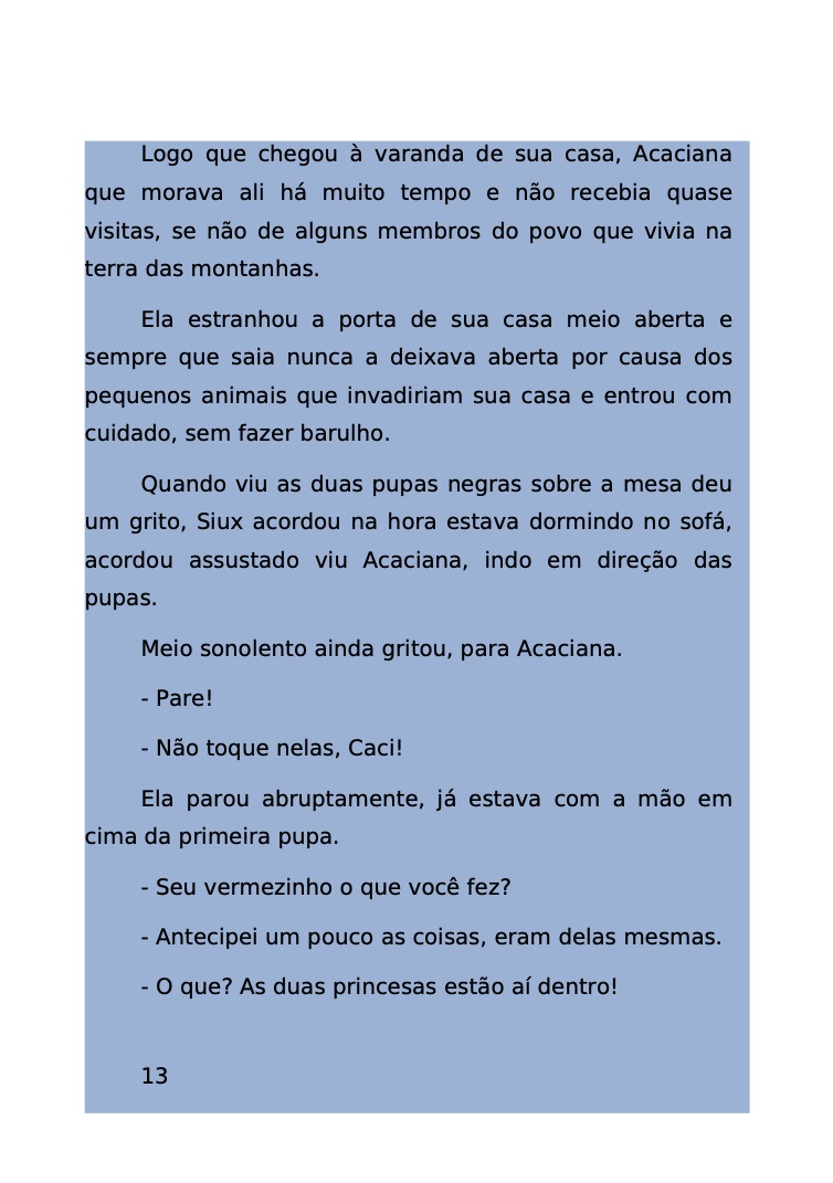 Página 43 - Livro Amanda e os Nanorobôs para Ler e Baixar em PDF para imprimir