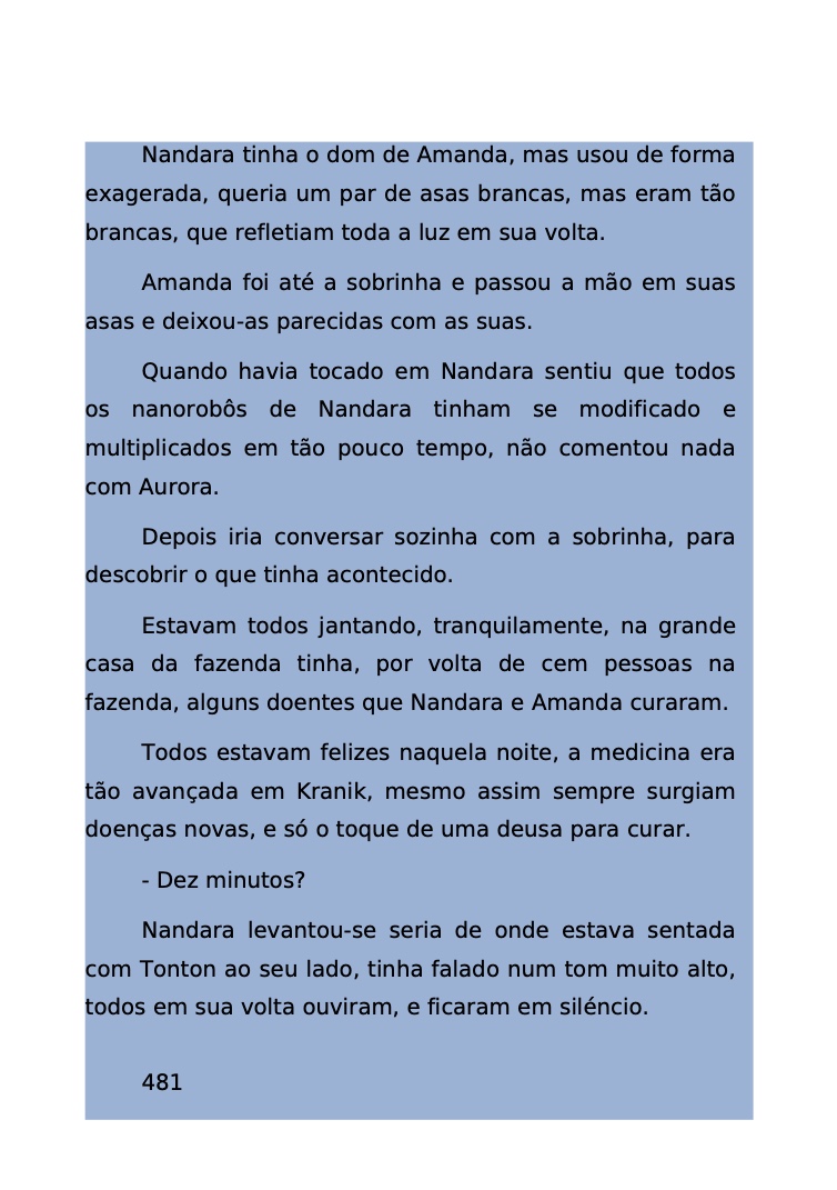 Página 430 - Livro Amanda e os Nanorobôs para Ler e Baixar em PDF para imprimir
