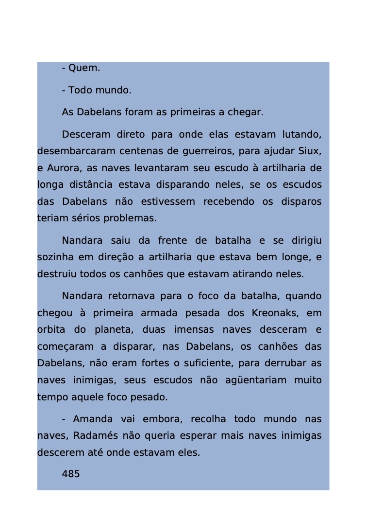 Página 434 - Livro Amanda e os Nanorobôs para Ler e Baixar em PDF para imprimir