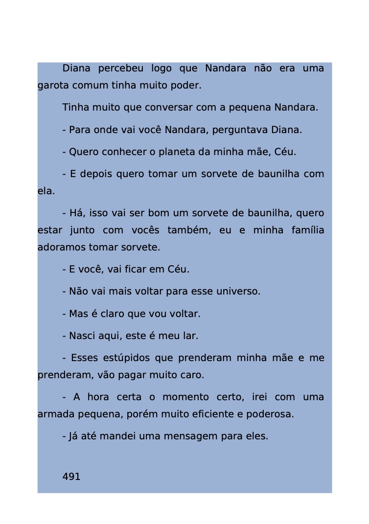 Página 441 - Livro Amanda e os Nanorobôs para Ler e Baixar em PDF para imprimir